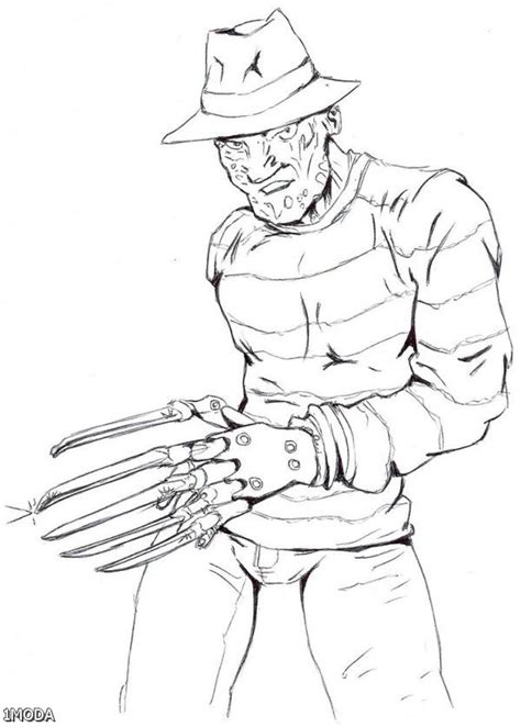 Desenho Do Freddy Krueger~desenho Do Freddy Krueger Facil
