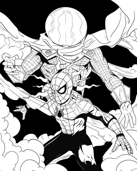 spider man   home colouring pages latest coloring pages