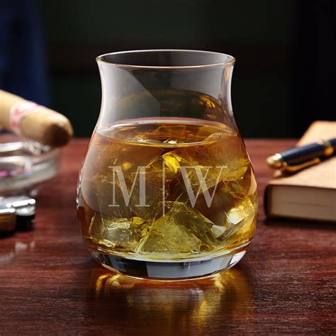 Quinton Engraved Canadian Glencairn Whisky Glass Whiskey Lover Ts