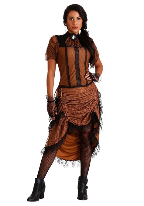 dance saloon girl costume