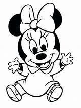 Mouse Coloring Pages Minnie Clubhouse Getcolorings Color Printable sketch template