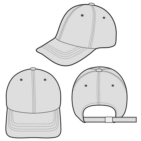 printable baseball cap template printable word searches