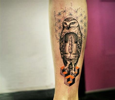 owl  mandala tattoo  john monteiro photo