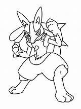 Lucario Sheets Pokémon sketch template