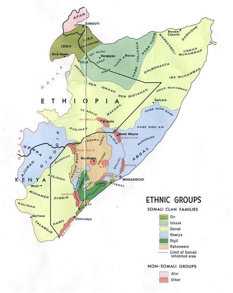 Somalia Maps Perry Castañeda Map Collection Ut Library Online