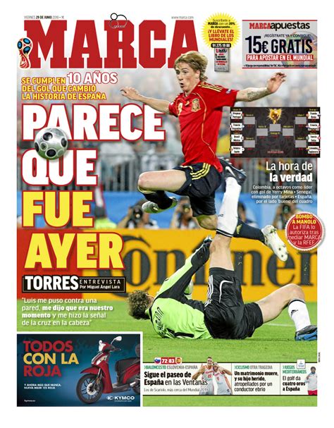 marca press review  sports newspaper covers  friday june