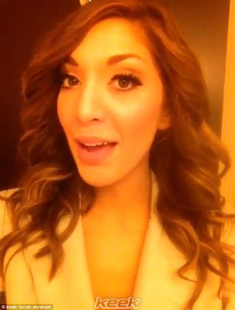 from porn star to paragon of virtue teen mom s farrah abraham shares butter daily news