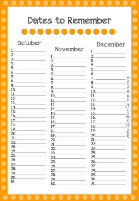 fresh  printable perpetual calendar  printable calendar monthly