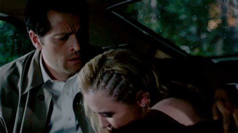 castiel and claire supernatural 10x09 the things we left behind free will