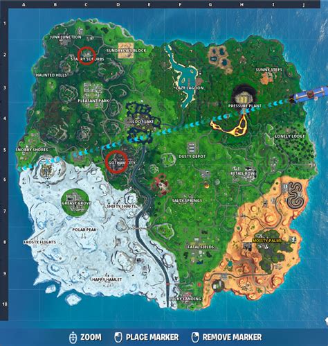 hq pictures  upgrade bench locations  fortnite map