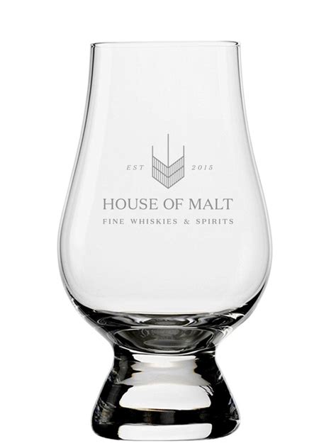 Glencairn Crystal Whisky Tasting Glass With House Of Malt Engraving