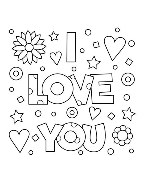 preschool coloring pages valentines day