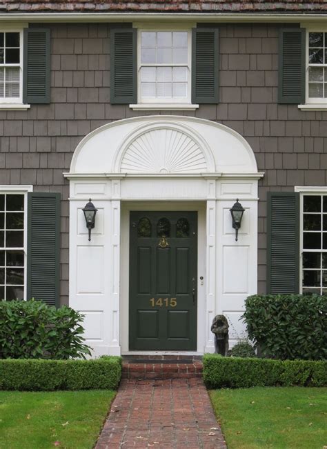 american classical style architecture  east sacramento colonial front door colonial