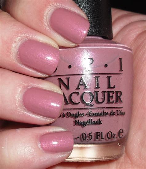 Imperfectly Painted Opi Windy City Pretty