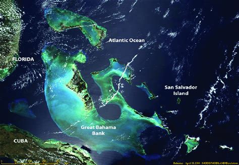 map   bahamian archipelago  scientific diagram