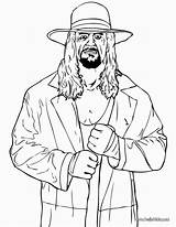 Wwe Hogan Hulk Coloring Pages Wrestling Kids sketch template