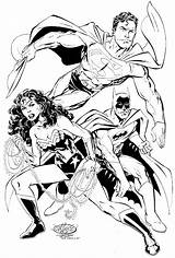 Maravilha Superman Batman Byrne Homem Wonderwoman Imagem Trinity Draws Risco Muita Esses Bacana Fantásticos Tem Poplembrancinhas sketch template
