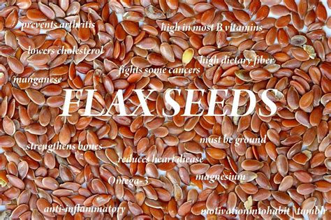 we all know how awesome flax seed is look at all those
