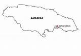 Dibujar Bandera Imprimir Recortar Giamaica Pegar Cartine Jamaika Landkarten Landkarte Laminas Geografie Nazioni Malvorlage Colorea Kategorien sketch template