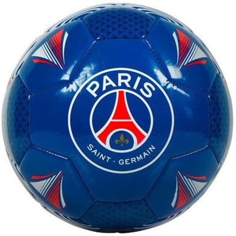 bolcom paris saint germain voetbal logo glanzend blauw maat
