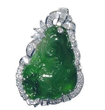imperial jadeite pendant