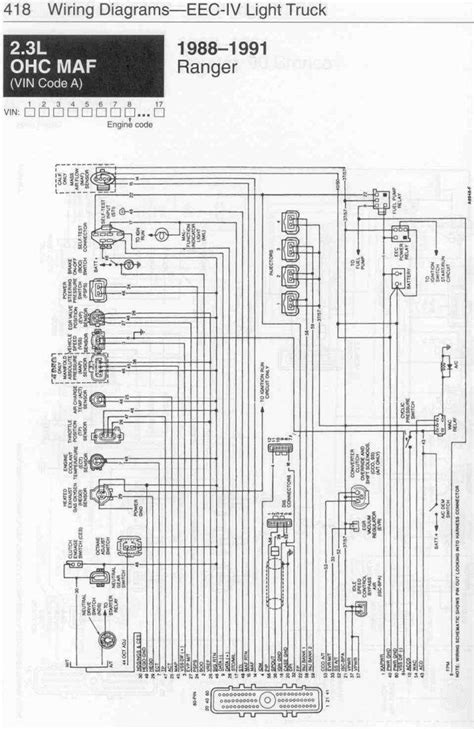 ford ranger wiring diagram wiring draw  schematic