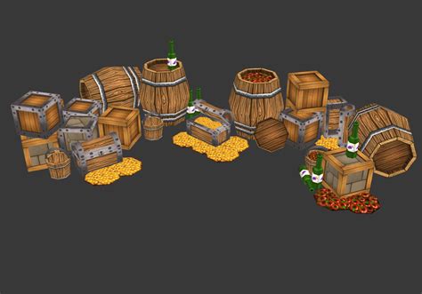 cartoon props pack gamedev market