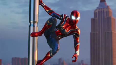 New Spider Man Ps4 Game S Iron Spider Suit Revealed Gamespot