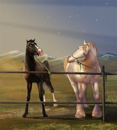 tps herding race dem ladies collab  terracottavulture horse drawings cute horse pictures