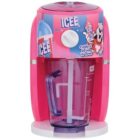 icee pink shaved ice machine  syrup cups  icee toys www