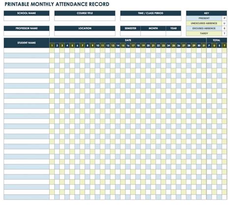 employee attendance tracker  attendance tracking calendar