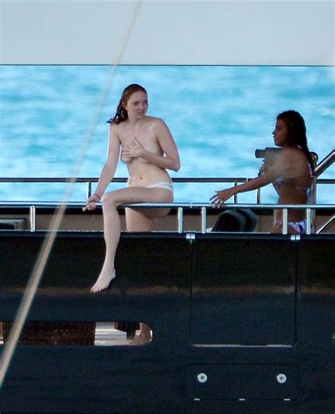 lily cole caught by paparazzi topless on a yacht thefappening cc