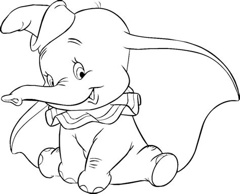 dumbo coloring pages  coloring pages  kids elephant coloring