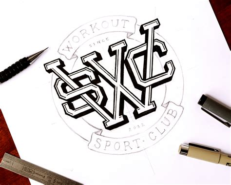 logos sketches  behance