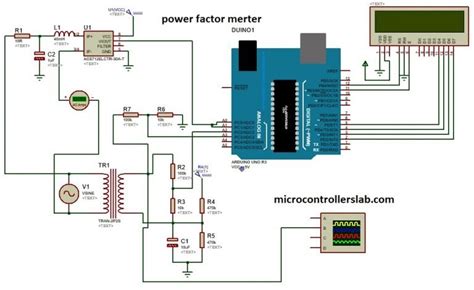 power factor meter  arduino   measure power factor