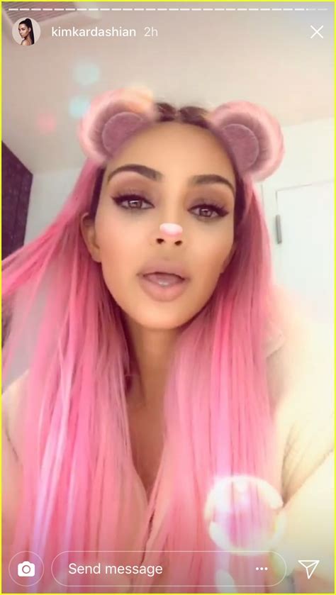 Kim Kardashian Reveals If Kanye West Loves Or Hates Her Pink Hair