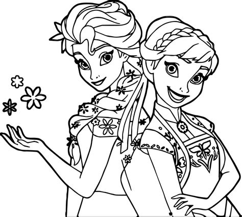 frozen fever coloring pages  worksheets