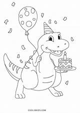 Dinozaur Kolorowanki Urodziny Druku Darmowe Cool2bkids sketch template