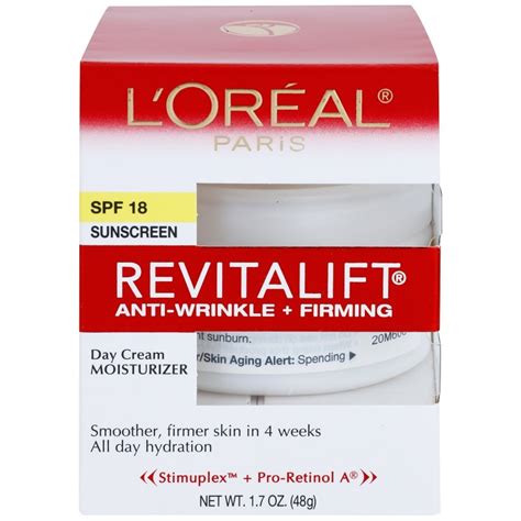 loreal paris revitalift anti wrinkle firming anti wrinkle day cream spf  notinocouk