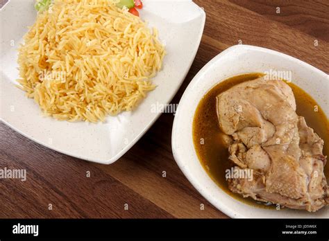 ranian rice  chicken stock photo alamy