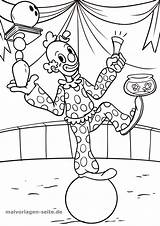 Clown Zirkus Malvorlage Ausmalbild Ausdrucken Malvorlagen Jongliert Jongleur Luftballons Ebenbild Vorlagen Bastelvorlagen Drucken Seite Template sketch template