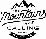Calling Mountains sketch template