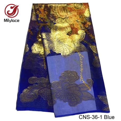 African Shiny High Class Real Silk Fabric Beautiful Pattern Printed