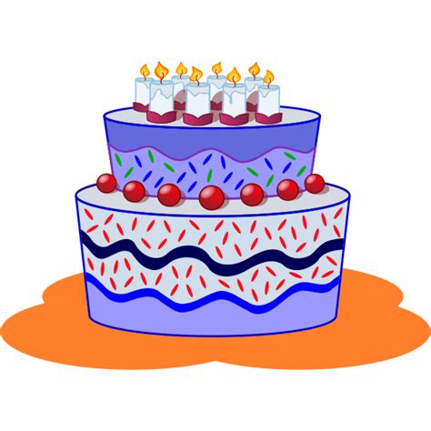 birthday cake vector image  svg