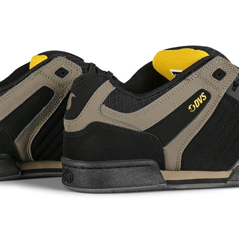 Dvs Celsius Skate Shoes Black Yellow Supereight