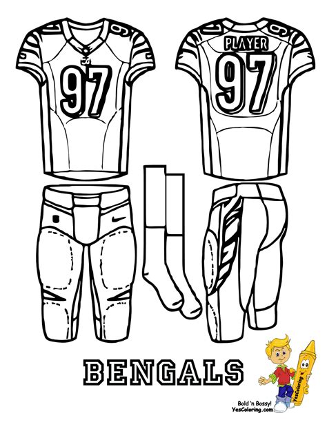 football jersey coloring page template coloring pages