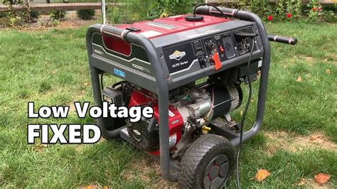 generator  voltage fixed youtube