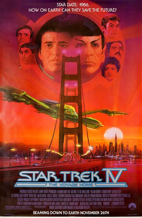 Review Star Trek Iv The Voyage Home [1986] A Whale Of A
