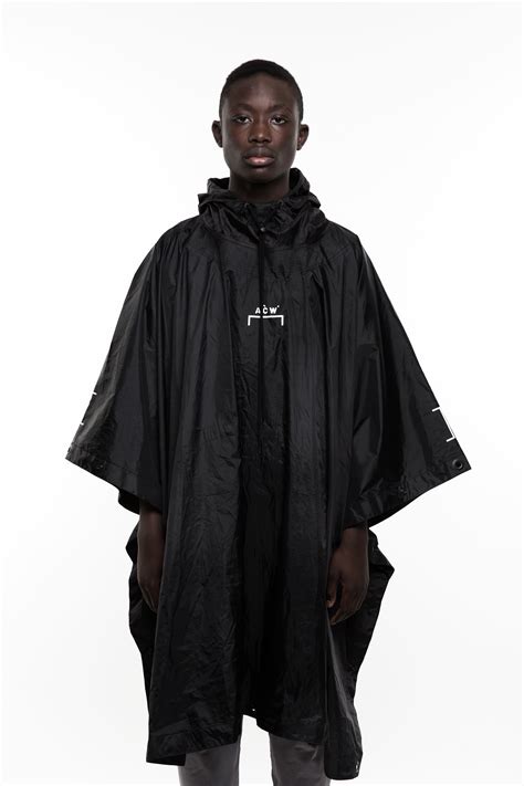 goods acw oversize water resistant poncho ss  cold wall