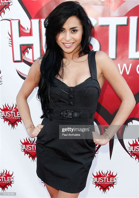 Actress Michelle Maylene Attends The Hustler Hollywood Walk Of Fame